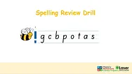 spelling drill