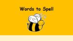 words to spell