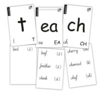 teach ref reading cards