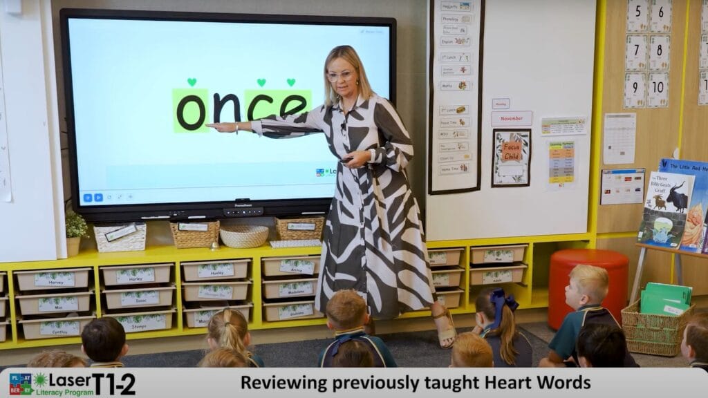 Reception Heart Words